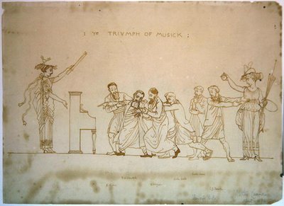 Il trionfo della musica da Walter Crane